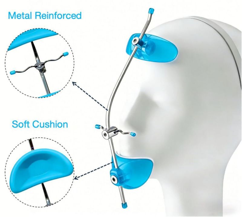 Máscara Facial Ajustable Azul de Sino Dental Group