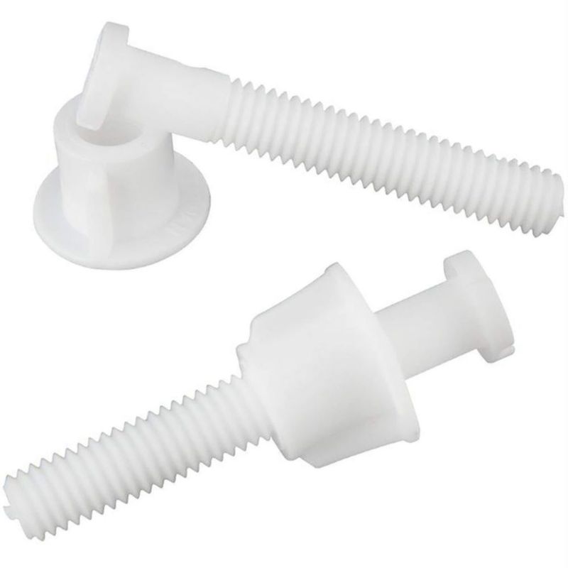 Pernos para bisagra para asiento de inodoro Plumb Pak Pp835-39 color blanco