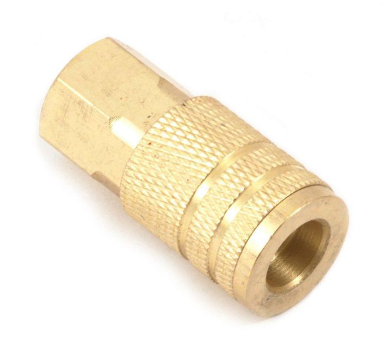 Acoplador de aire Forney 75317 acero 1/4 pulgadas hembra NPT