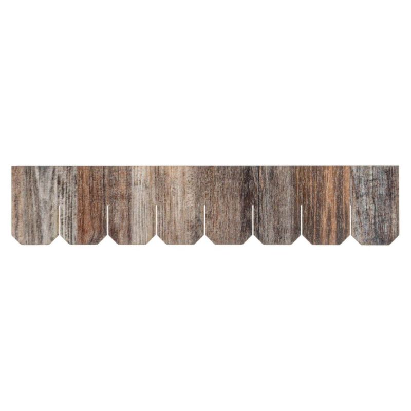Tejas de techo REDUCIO! 15 × 32 cm – 25 tiras estilo rústico de madera