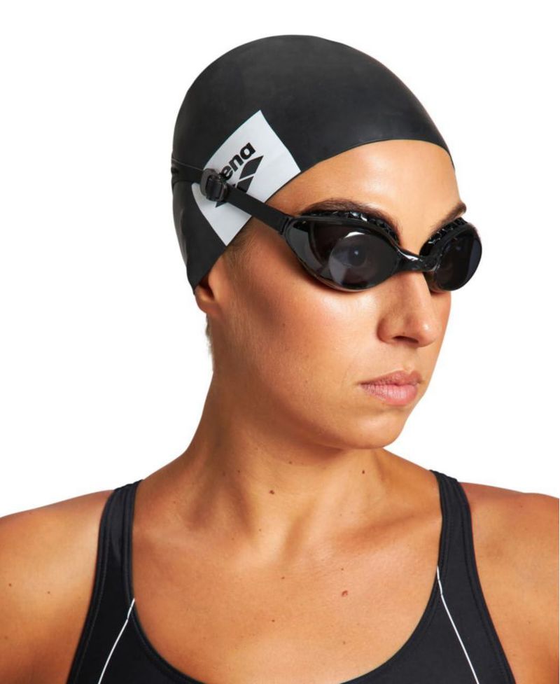 Gafas de natación ARENA Air-Soft antivaho ahumadas/negro