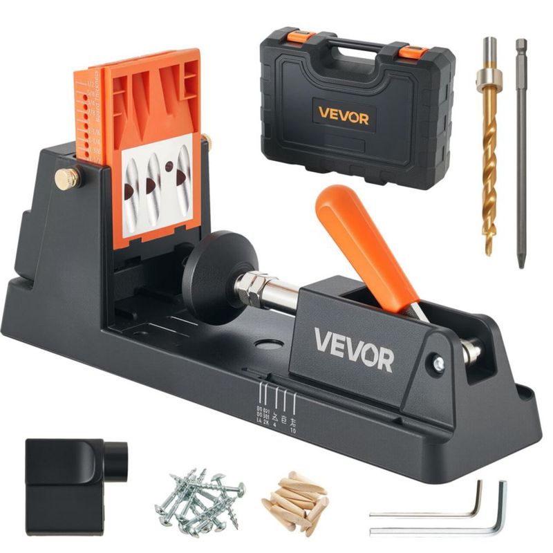 Kit de Plantilla de Agujeros en Ángulo VEVOR Ajustable 13‑38 mm