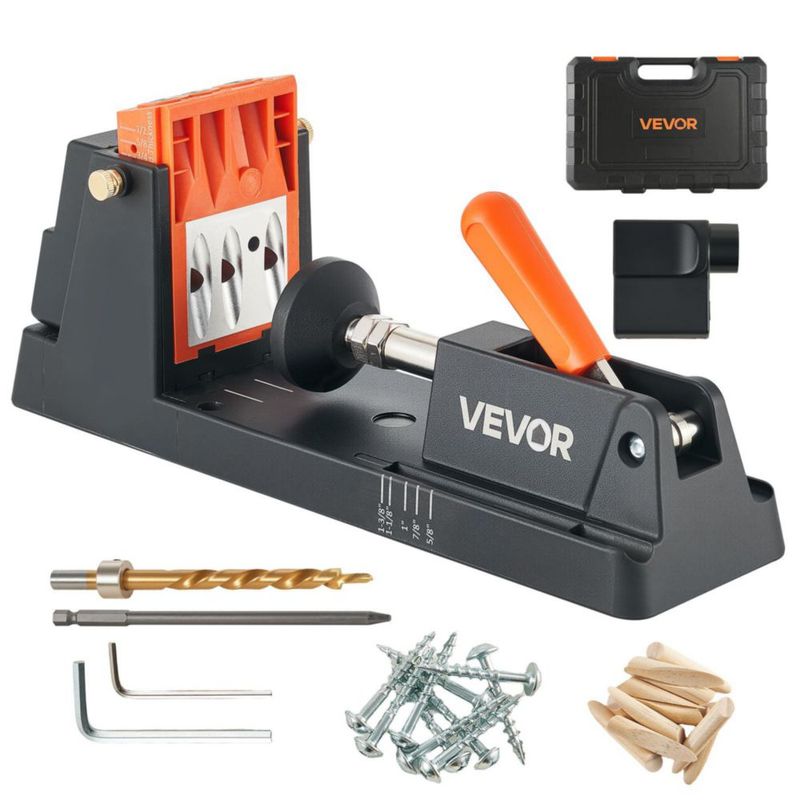 Kit de Plantilla de Agujeros en Ángulo VEVOR Ajustable 13‑38 mm
