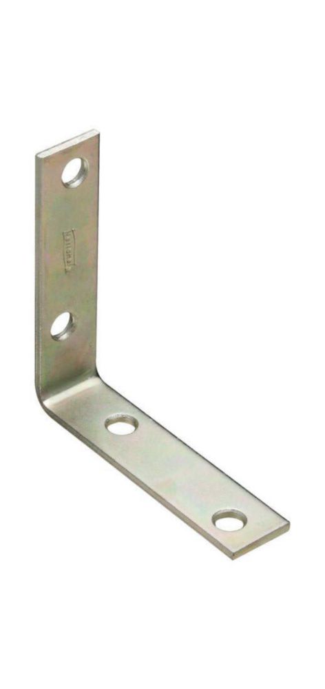 Corner Iron Spectrum Brands N113-456 paquete de 4 unidades 3 x 3/4 pulgadas