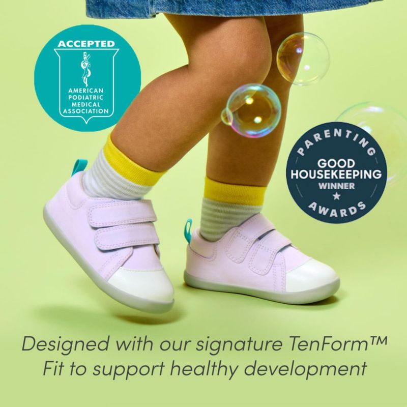 Zapatos de bebé Ten Little de algodón zapatillas aprobadas por APMA