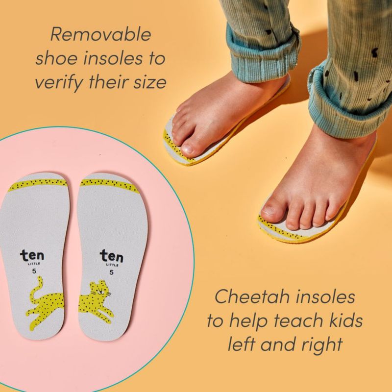 Zapatos de bebé Ten Little de algodón zapatillas aprobadas por APMA