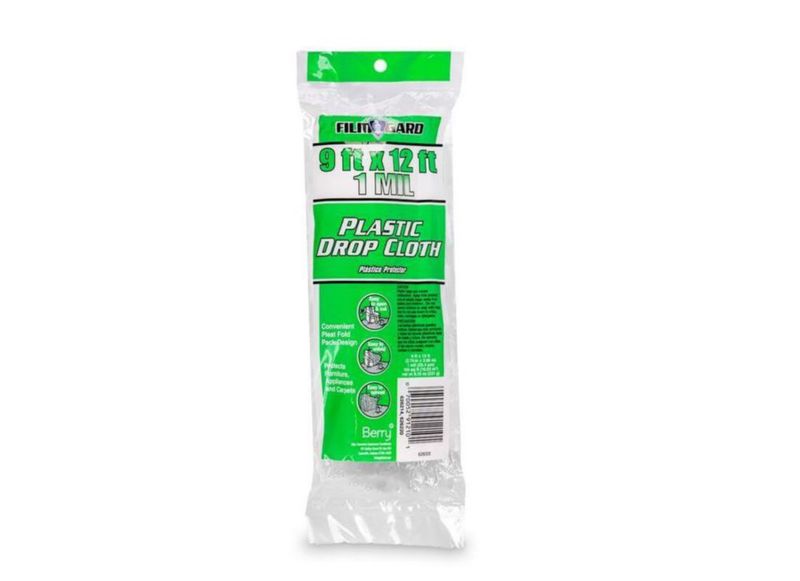 Tela protectora de plástico Berry Plastics HS001 274 x 366 cm 1 mil
