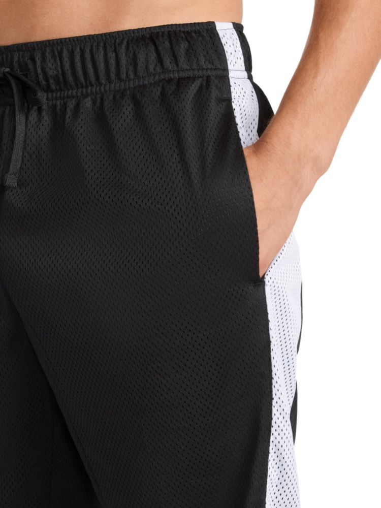 Pantalón corto Reebok 23 cm Malla Negro Talla Grande