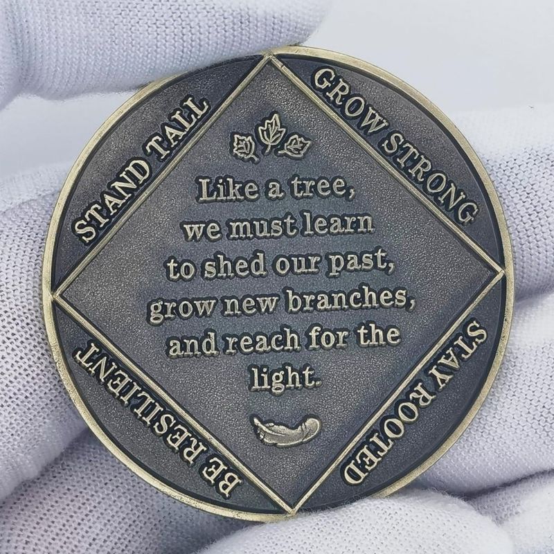 Moneda de Desafío Rumkou 4 cm Diseño Árbol de la Vida