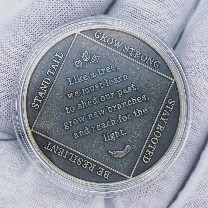 Moneda de Desafío Rumkou 4 cm Diseño Árbol de la Vida