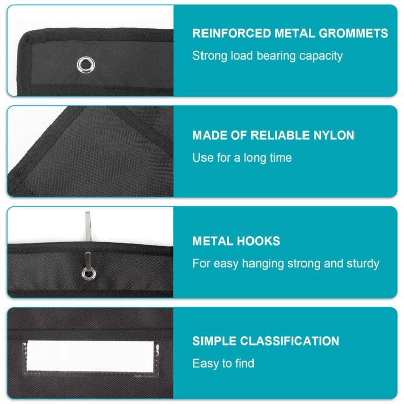 Organizador de archivos KIKIGOAL de 30 bolsillos 120 x 106 cm