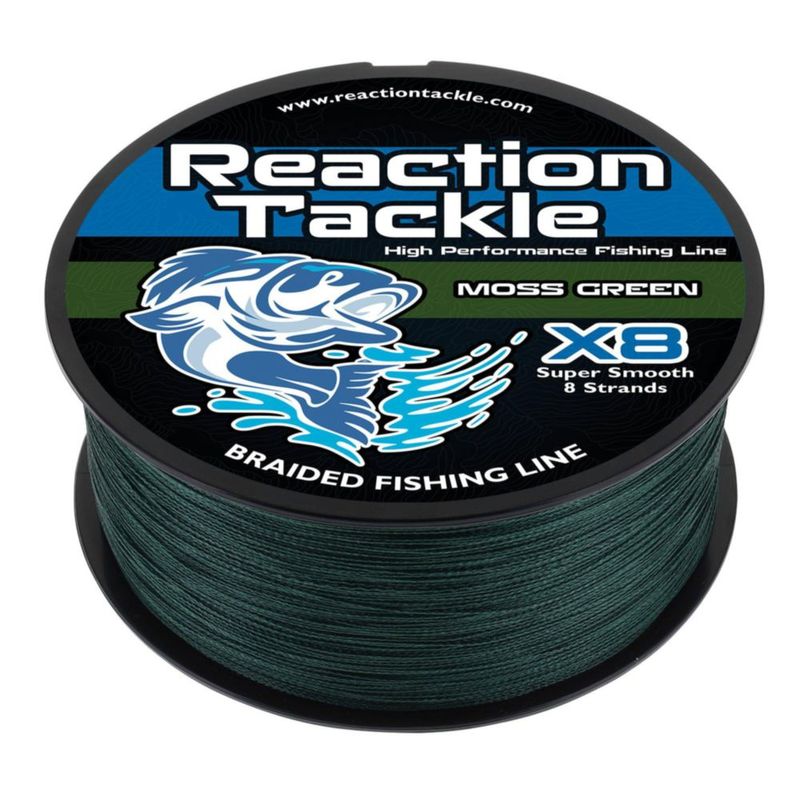 Línea de Pesca Reaction Tackle 274 m 9 kg Verde Musgo