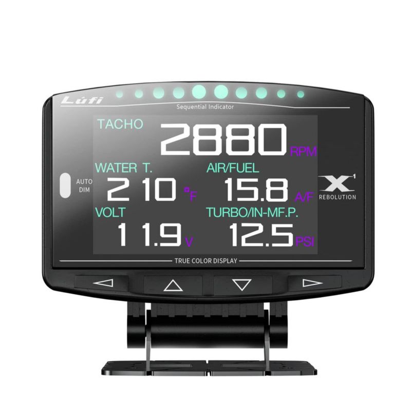 Medidor OBD2 Lufi X1 Multifunción para Automóvil