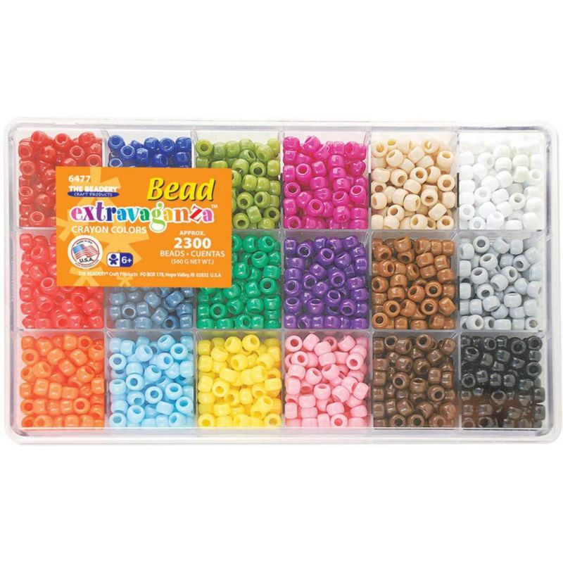 Cuentas The Beadery 2300 uds. Pony 9x6 mm