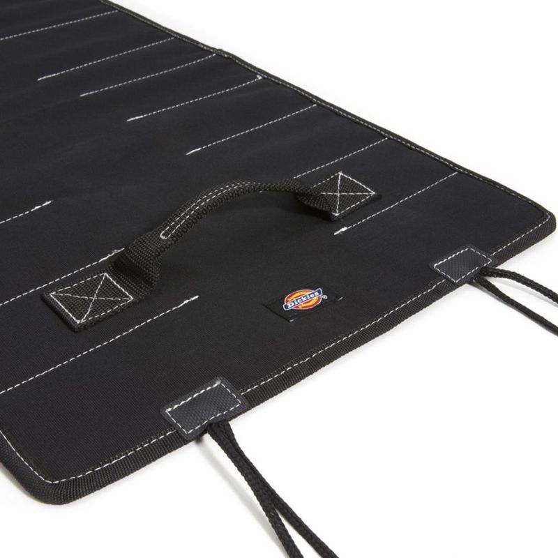 Organizador enrollable de herramientas Dickies 66 cm x 36 cm 23 bolsillos negro