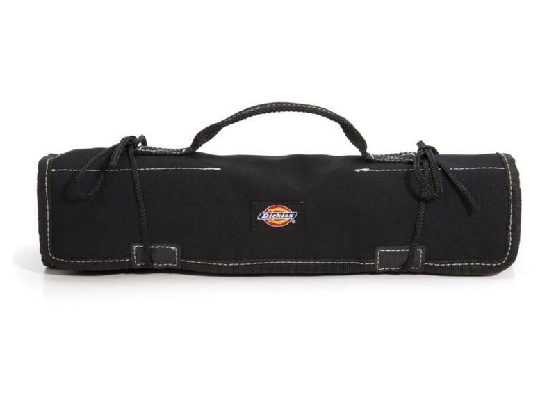 Organizador enrollable de herramientas Dickies 66 cm x 36 cm 23 bolsillos negro