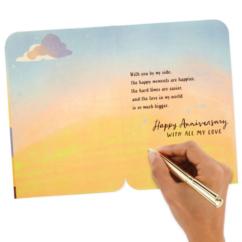 Tarjeta de aniversario Hallmark 14 cm para marido o novio