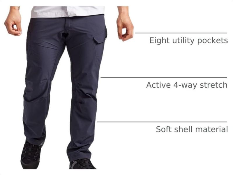 PANTALONES TRUEWERK T1 WerkPant Azul Marino 34W x 91 cm