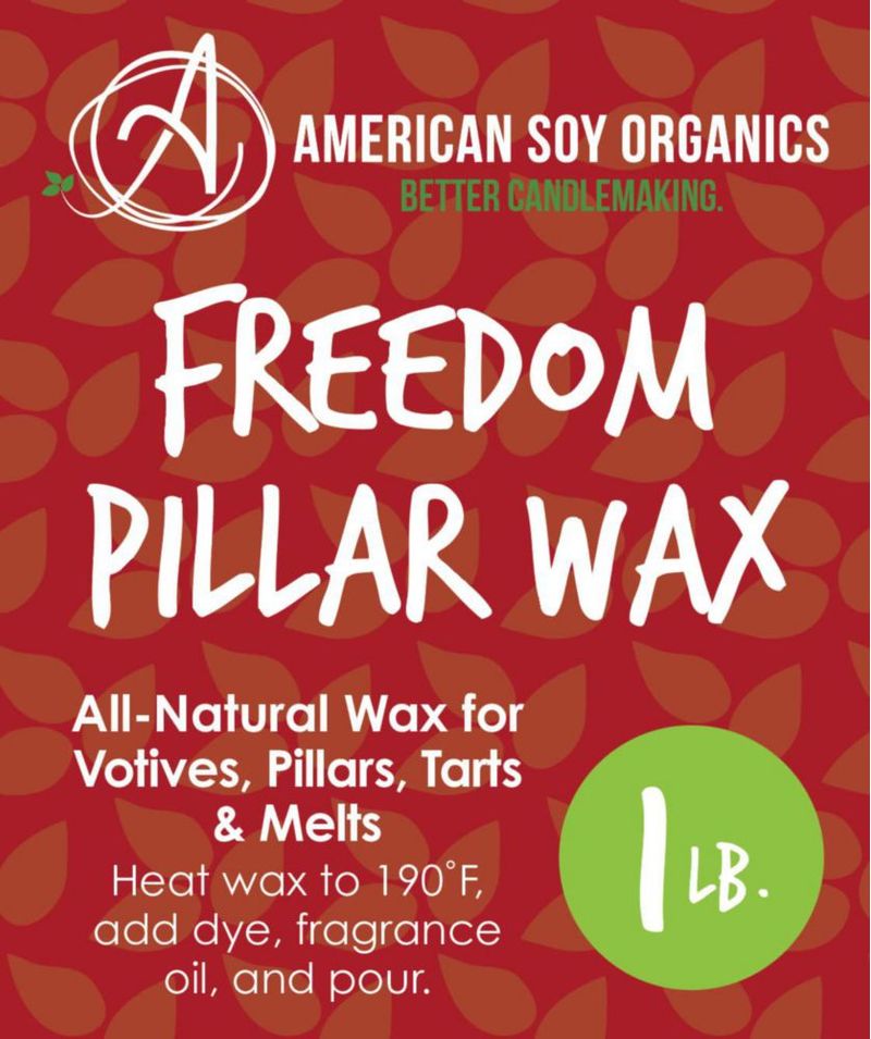 Perlas de cera de soja American Soy Organics 454 g 1 lb