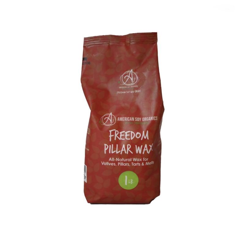 Perlas de cera de soja American Soy Organics 454 g 1 lb