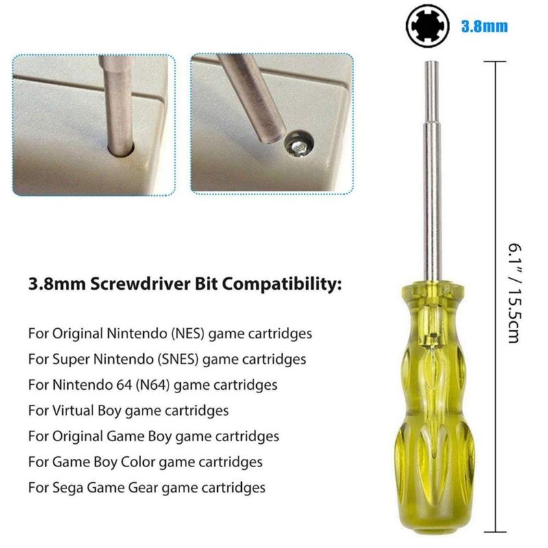 Conector NES EEEKit de 72 pines + Destornillador