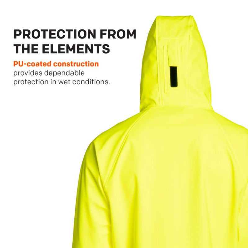 Chaqueta Grundéns Neptune Amarillo Alta Visibilidad Talla Media
