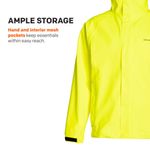 Chaqueta Grundéns Neptune Amarillo Alta Visibilidad Talla Media