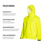 Chaqueta Grundéns Neptune Amarillo Alta Visibilidad Talla Media