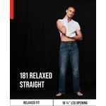 Jeans Lucky Brand 181 Relaxed Straight 40 Balsam