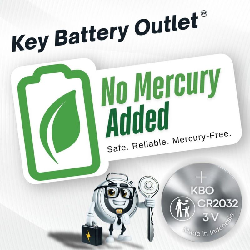 Batería CR2032 para termómetro de carne – paquete de 2 (Key Battery Outlet)