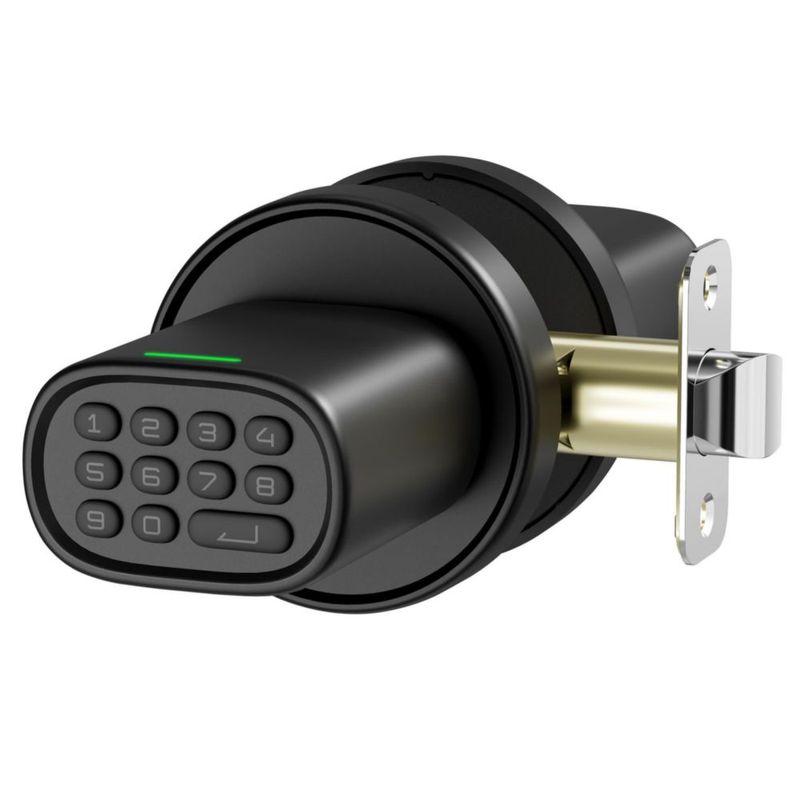 Picaporte ThorBolt con Teclado de Entrada sin Llave - Negro