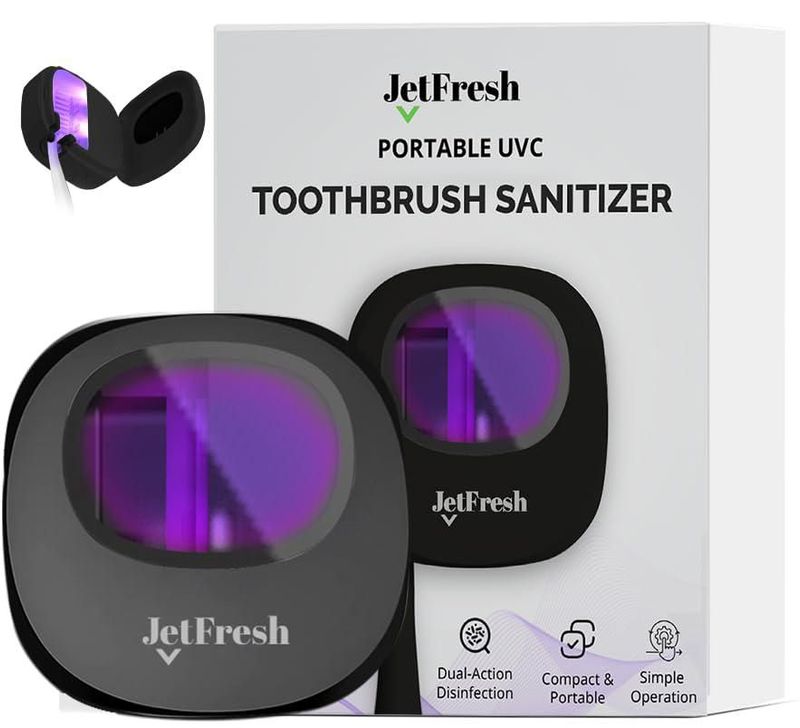 Porta cepillos JetFresh 50×50×22 mm Desinfectador UV