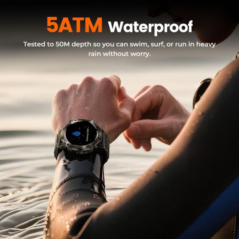 Smartwatch WalkerFit 1.43" AMOLED – Monitor de Fitness