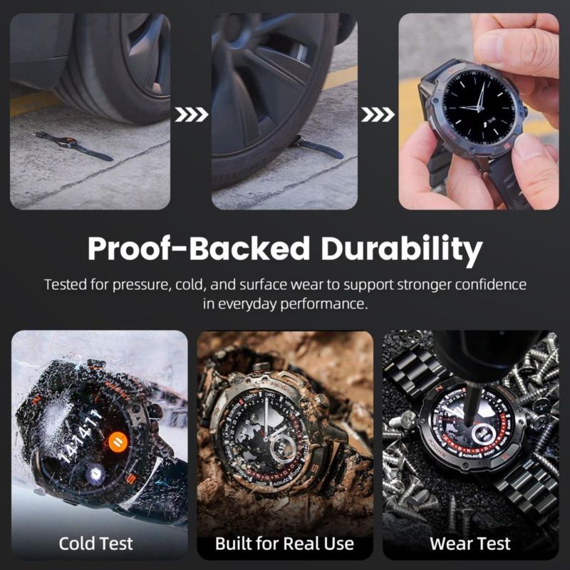 Smartwatch WalkerFit 1.43" AMOLED – Monitor de Fitness