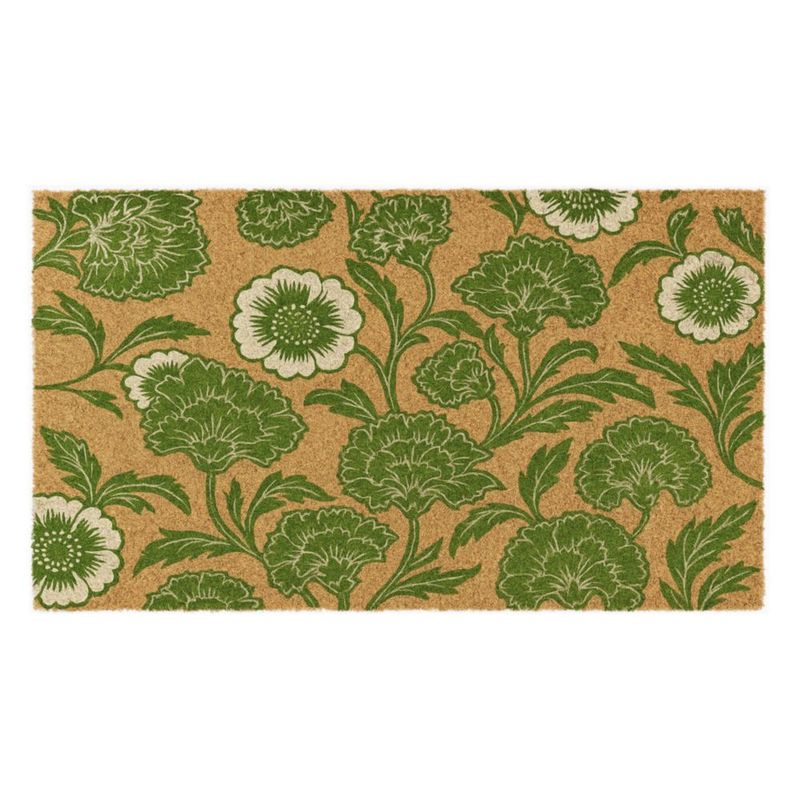Alfombra de Entrada Eco Living 43x26 cm Chelsea Green Floral