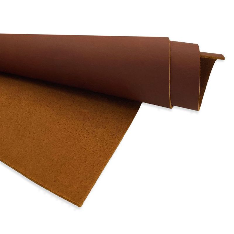Cuero de Piel de Vaca MUSE CRAFT 30x61 cm 5-6 oz Marrón Oscuro