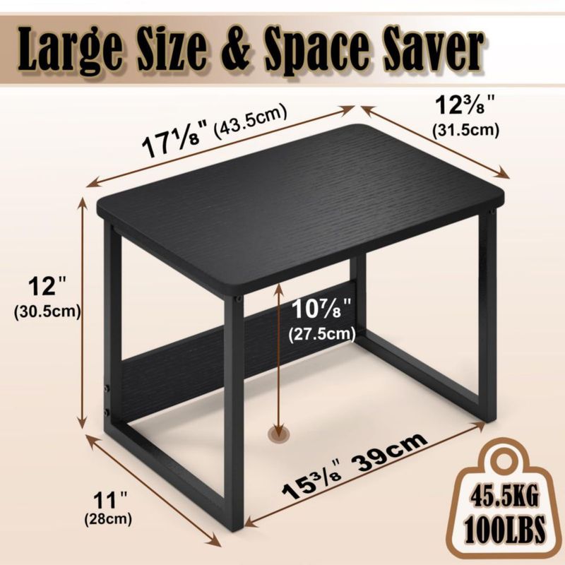 Soporte para Microondas ITEM_STAND MARTY 43x31 cm (12 pulgadas)