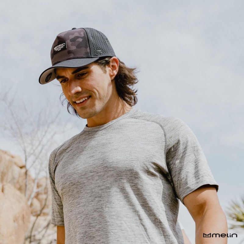 GORRA melin Odysea Brick Hydro Black Camo Midnight