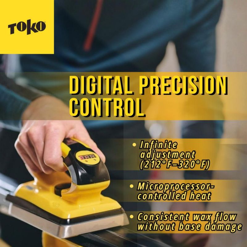 Plancha textil TOKO T14 1200W digital 110V