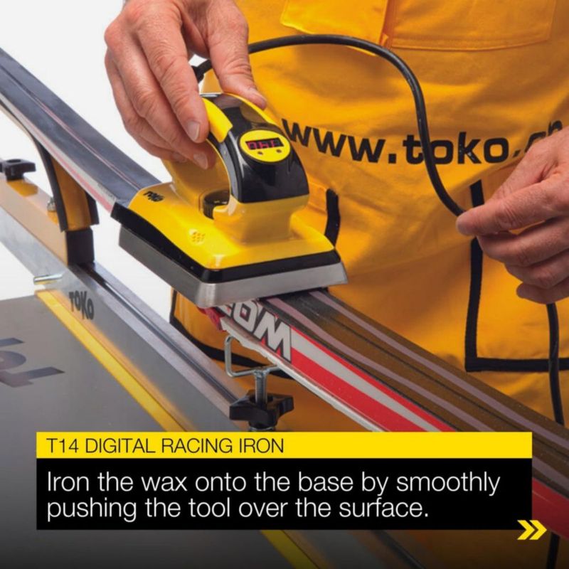 Plancha textil TOKO T14 1200W digital 110V