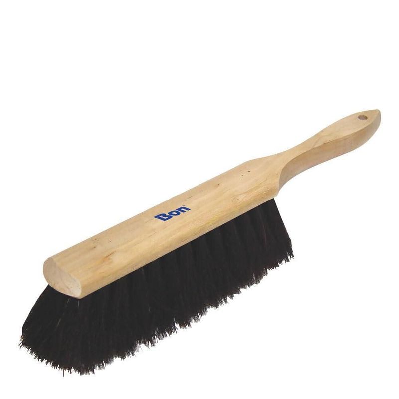 Cepillo de limpieza Bon 33 cm de pelo de caballo con mango de madera