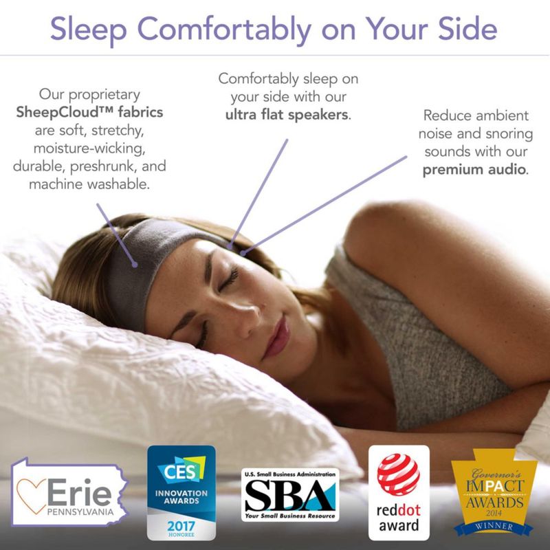 Audífonos SleepPhones V8 Inalámbricos con Batería de 24 h Color Marino