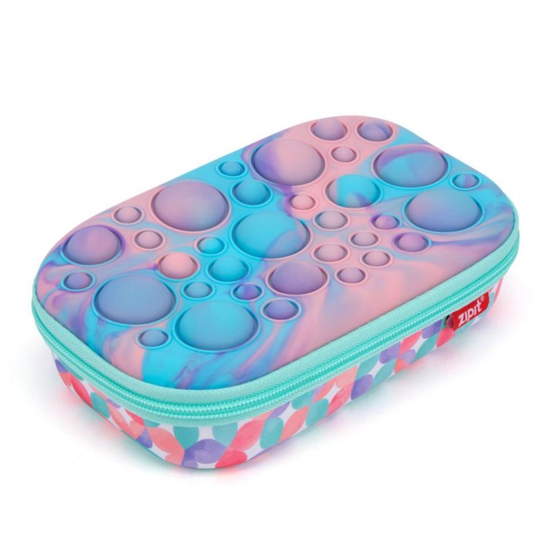 Estuche de lápices ZIPIT de silicona sensorial pastel