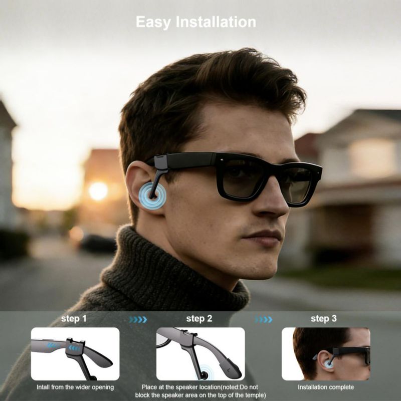 Base de carga Aolukytech para gafas Ray‑Ban Meta RGB