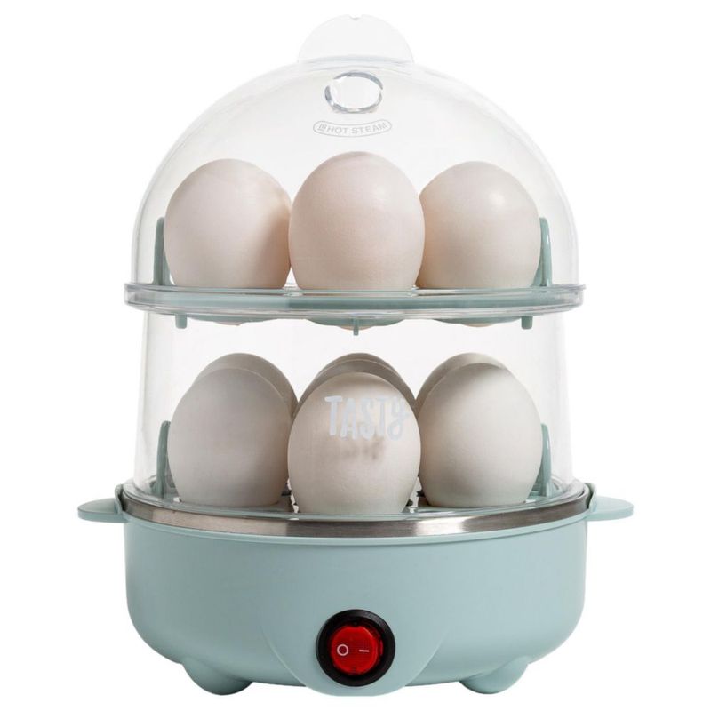 Cocedor de Huevos Tasty 14 Huevos 2 Niveles Autoapagado