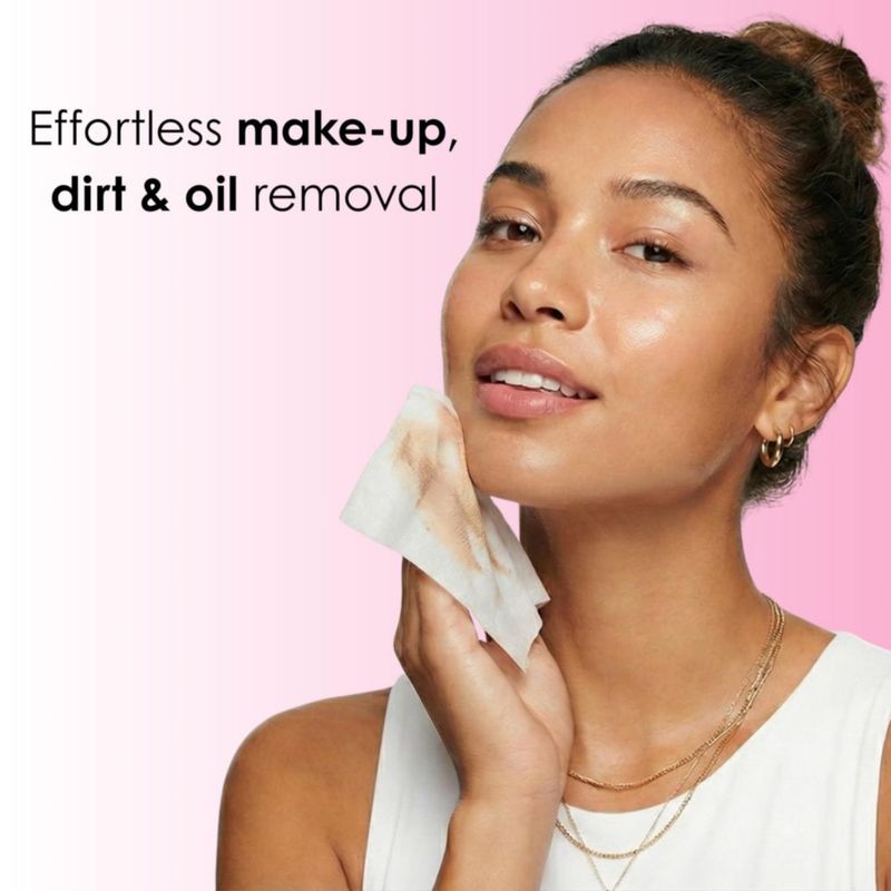 Toallitas desmaquillantes Global Beauty Care 60 unidades con colágeno
