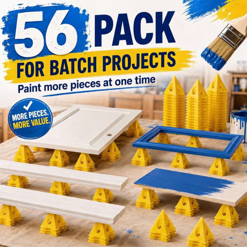 Piramides para Pintura KATA 56 uds capacidad 100 kg