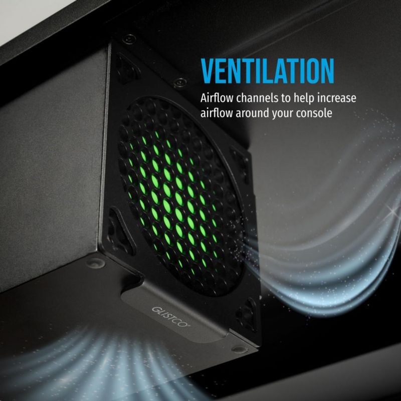 Soporte Glistco de Acero para Xbox Series X – Montaje bajo escritorio o pared
