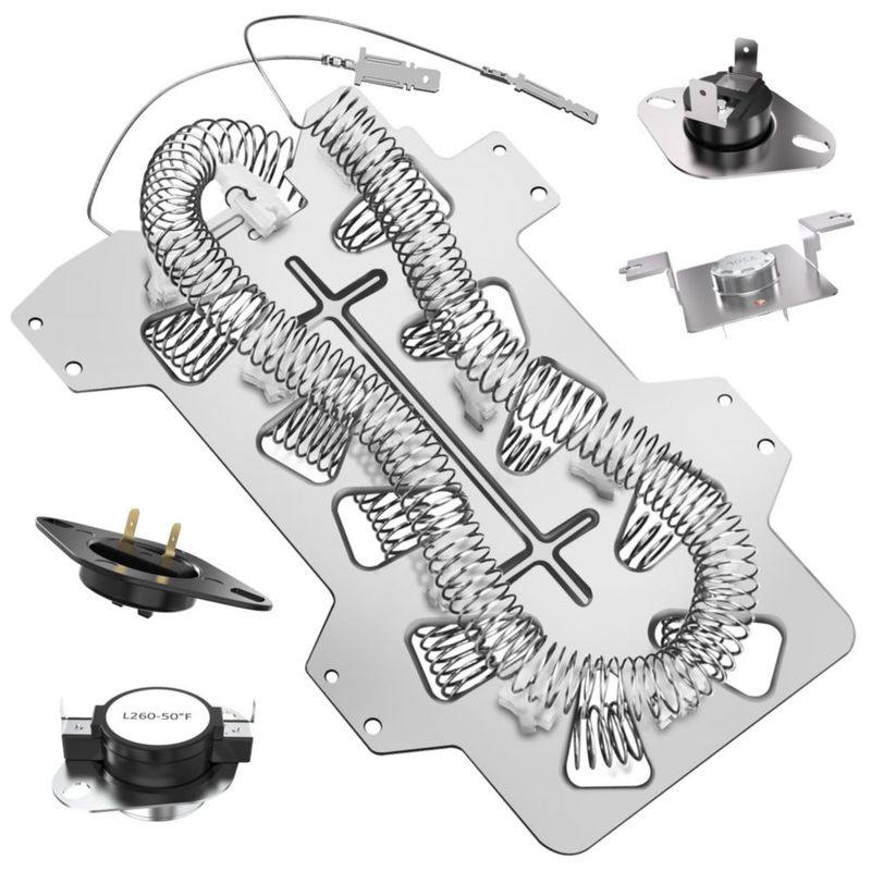 Kit de Elemento Calefactor Romalon DC47-00019A 240 V 5300 W para Secadora