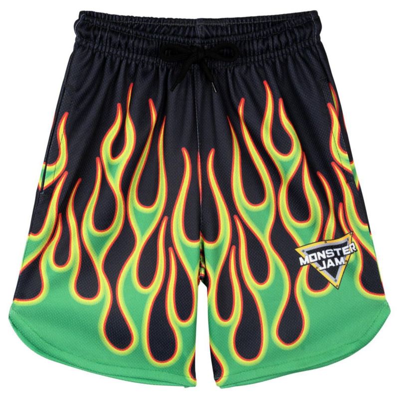 Conjunto Monster Jam para niño de 2 piezas (camiseta y shorts) Grave Digger
